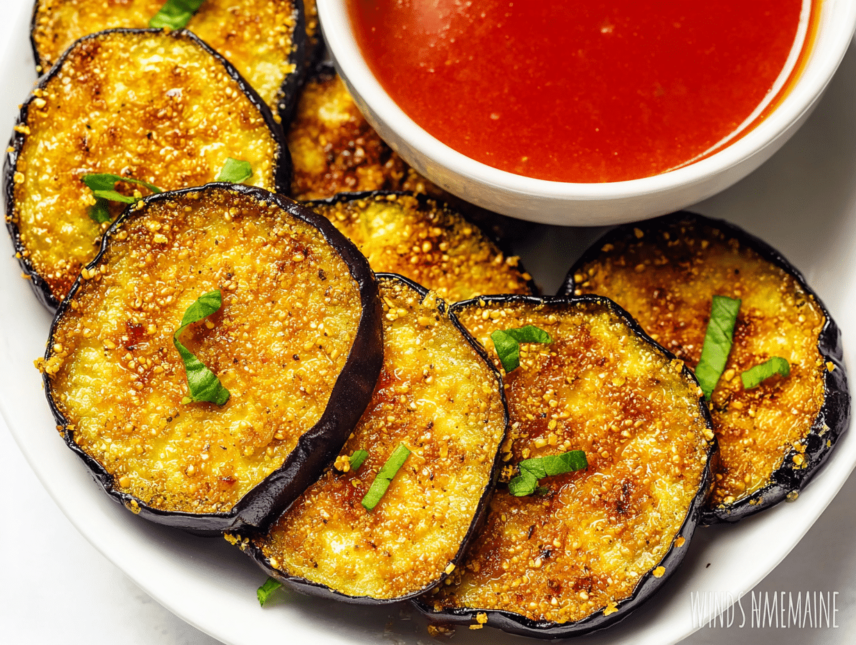 Low-Calorie Air Fryer Eggplant