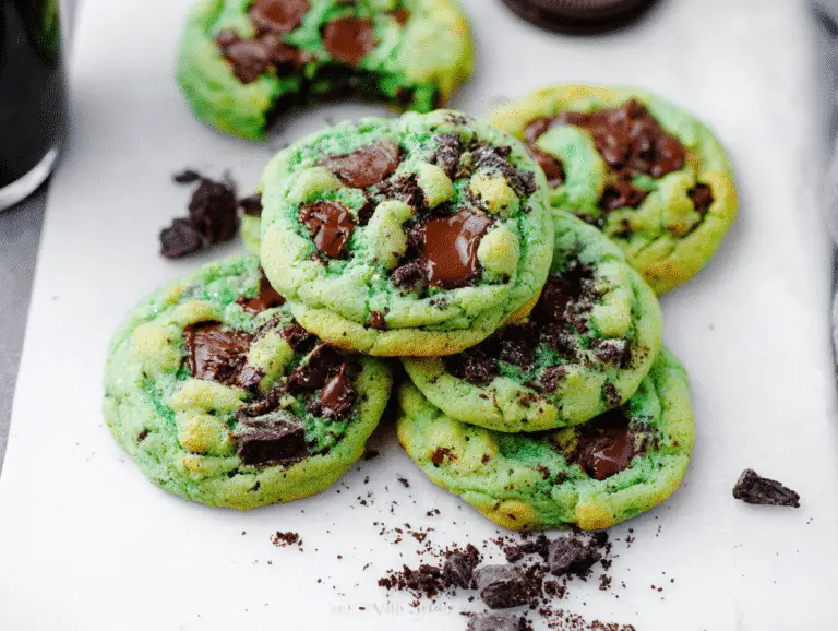 MINT OREO PUDDING COOKIES