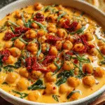 Marry Me Creamy Chickpeas