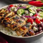 Mediterranean Chicken Bowl Meal Prep