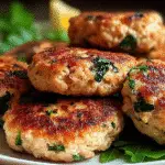 Mediterranean Chicken Patties