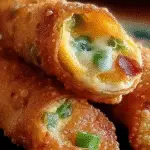 Mini Jalapeno Popper Egg Rolls