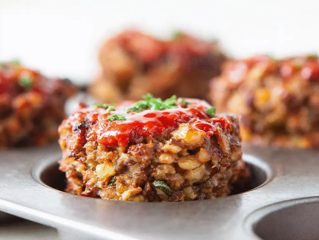 Mini Meatloaf in a Muffin Tin