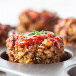 Mini Meatloaf in a Muffin Tin
