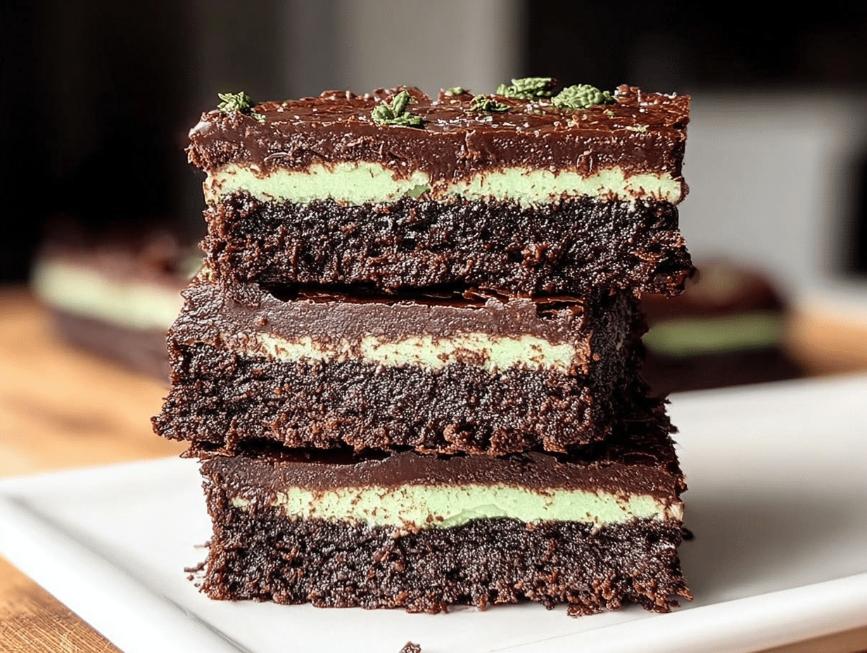 Mint Brownies