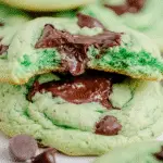 Mint Chocolate Chip Cookies