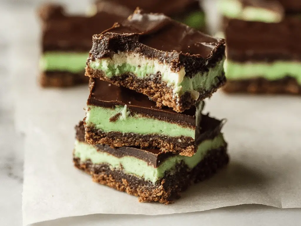 Mint Chocolate Seven Layer Bars