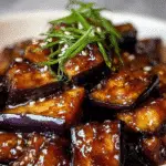 Miso Glazed Eggplant