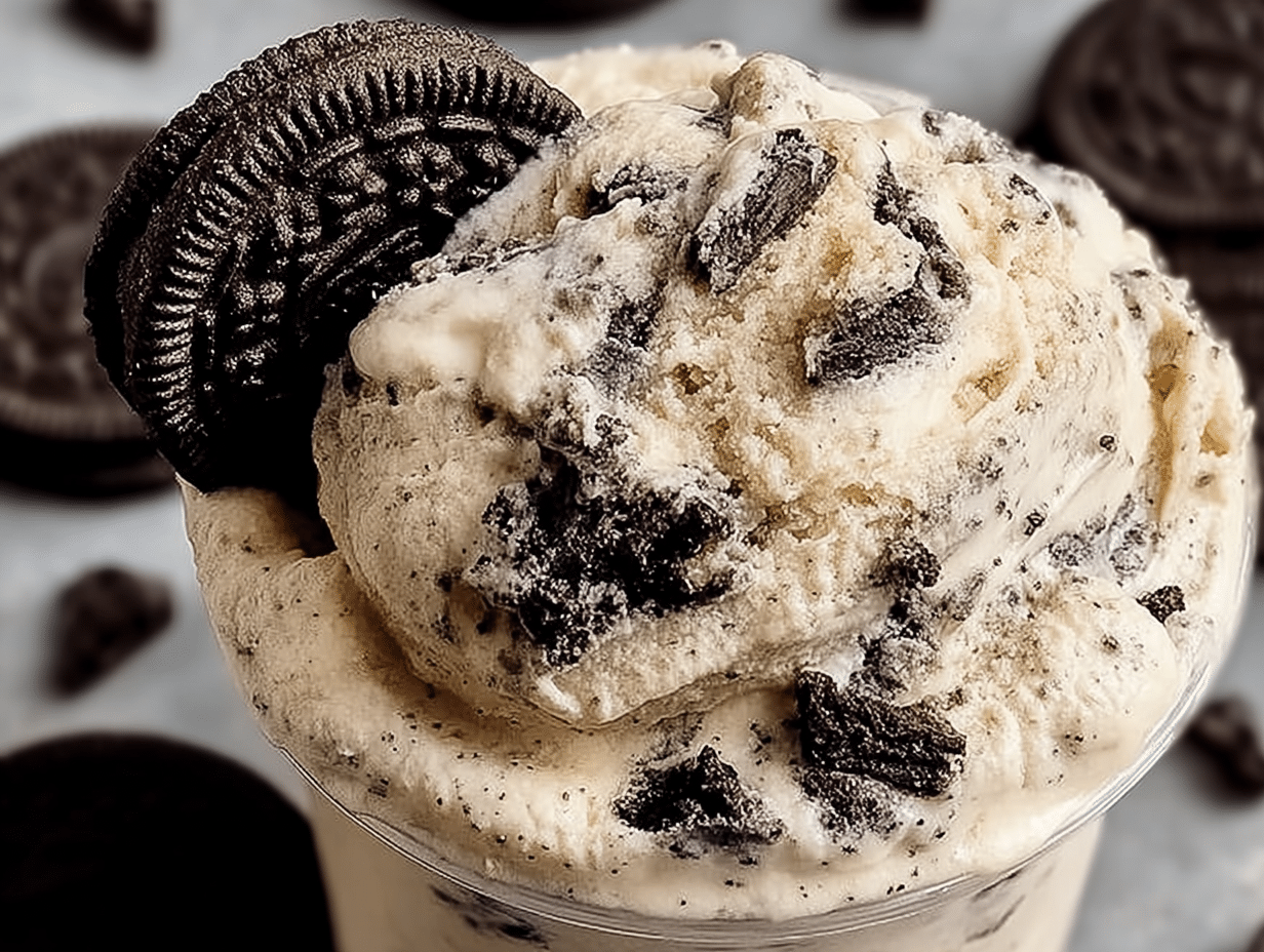 Ninja Creami Cookies and Cream Ice Cream