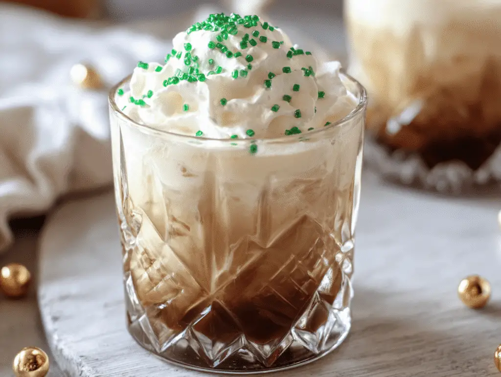 Non-Alcoholic Irish Cream Soda