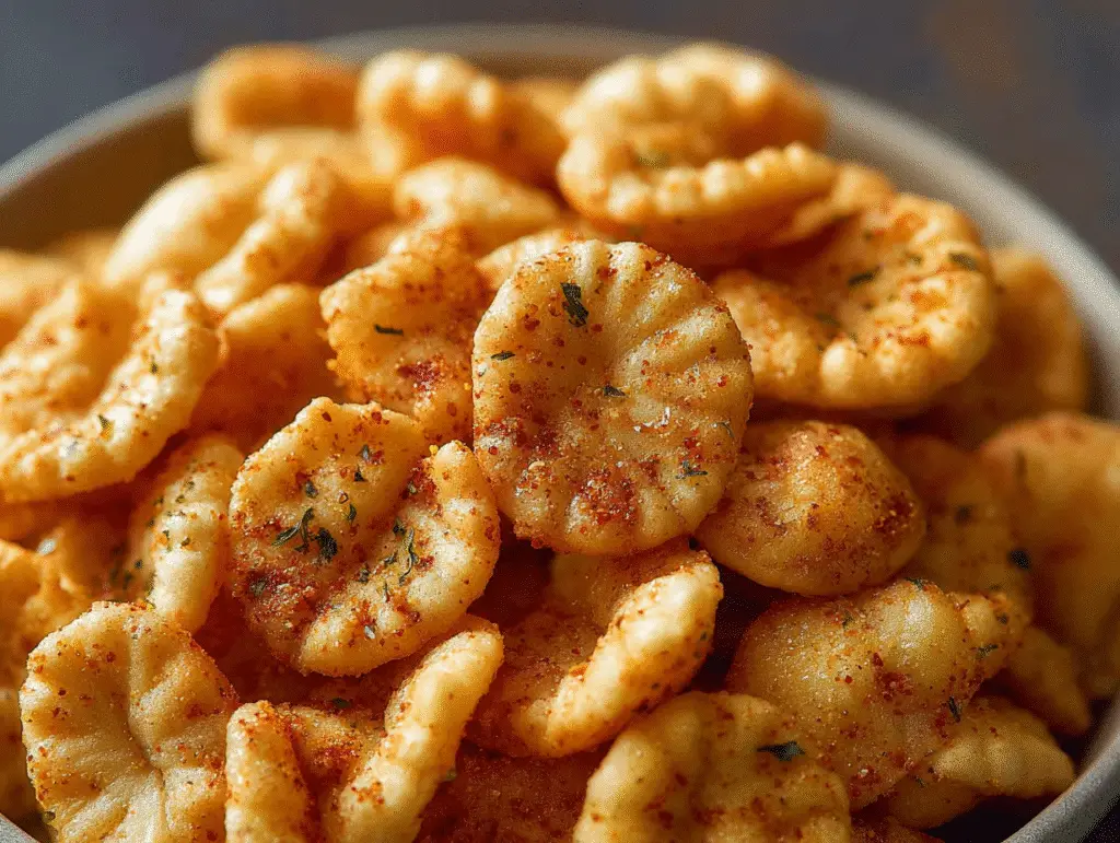 Old Bay Baked Oyster Crackers