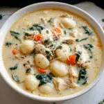 Olive Garden Copycat Chicken Gnocchi Soup