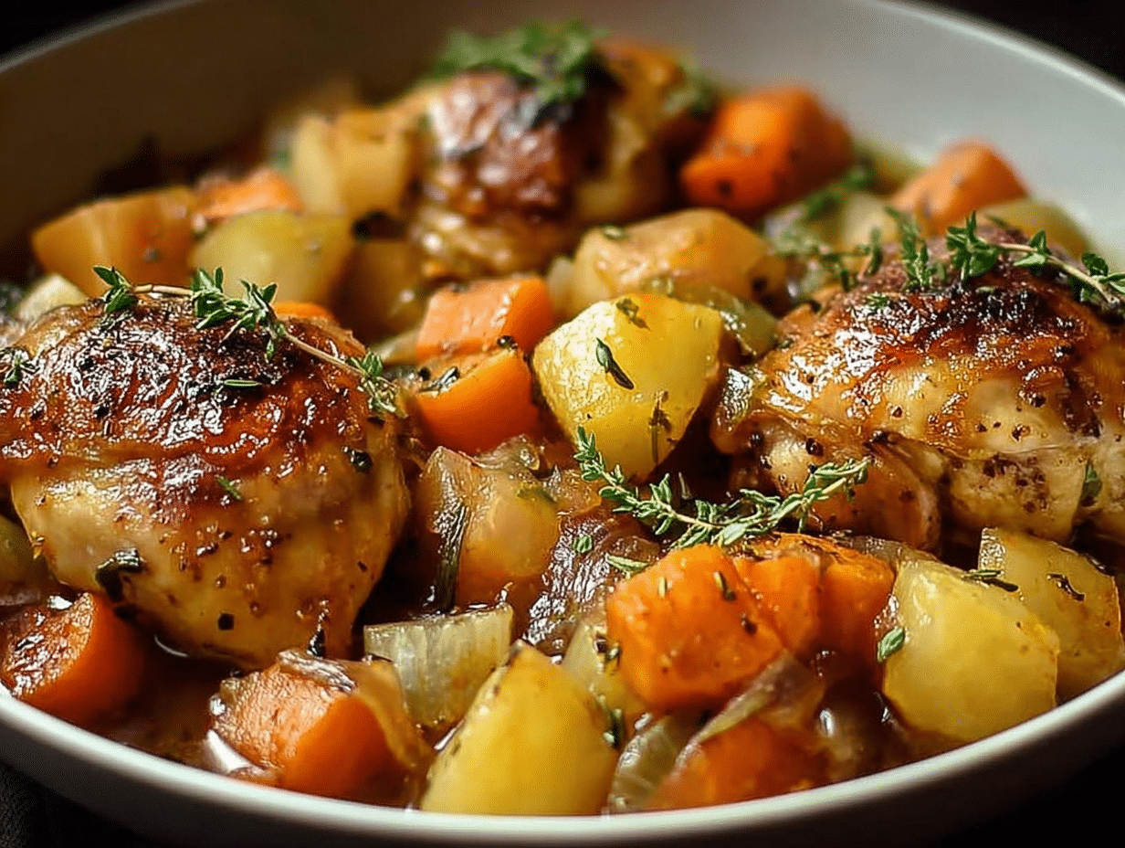One-Pot Irish Chicken with Vegetables
