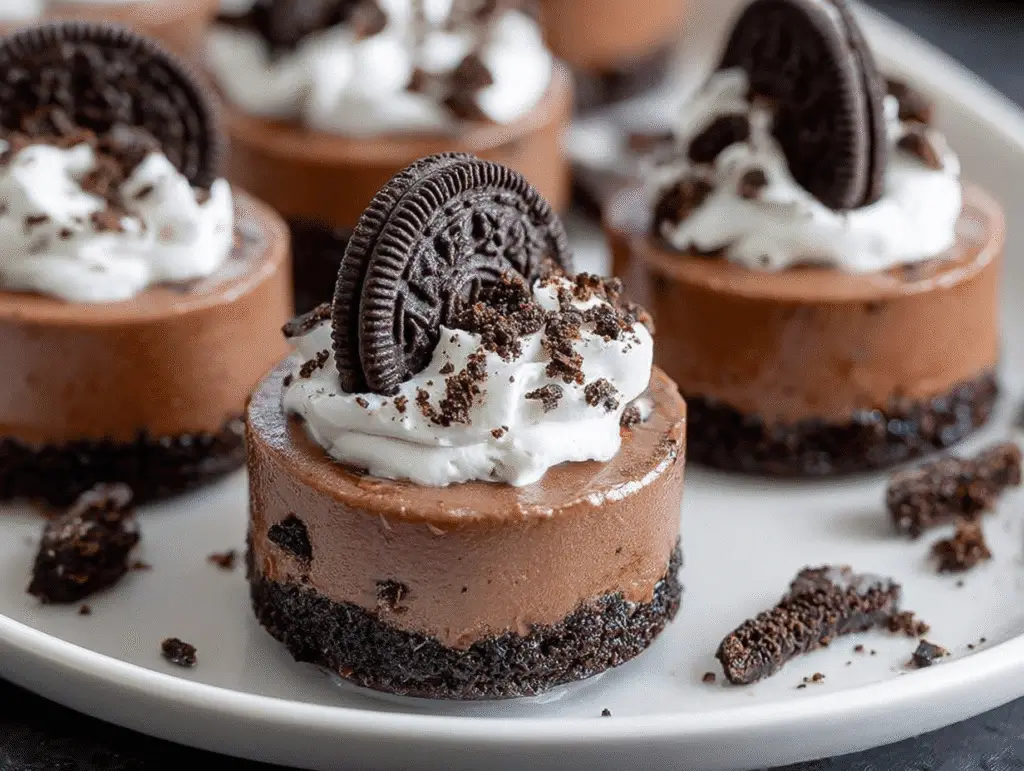 Oreo Chocolate Mousse Cups