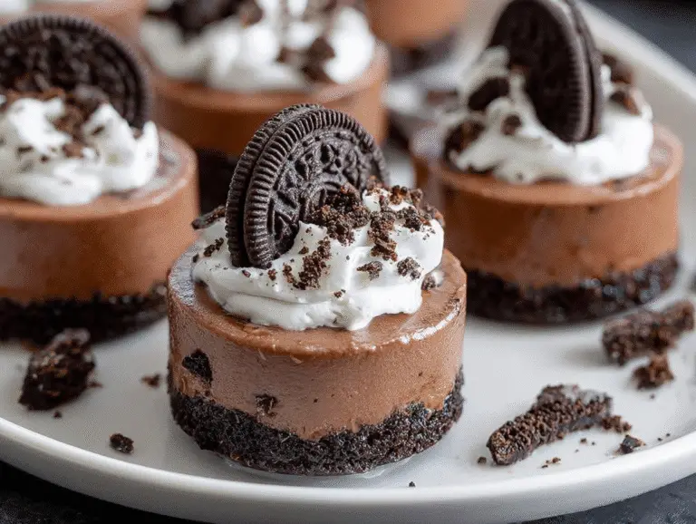 Oreo Chocolate Mousse Cups