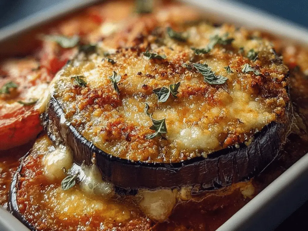 Oven-Baked Italian Eggplant