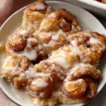 Overnight Cinnamon Roll Casserole