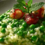 Pea and Mint Risotto