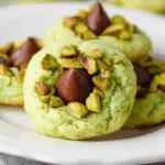 Pistachio Kiss Pudding Cookies