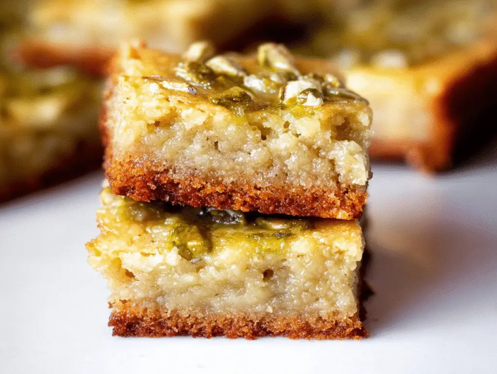 Pistachio Ooey Gooey Butter Cake
