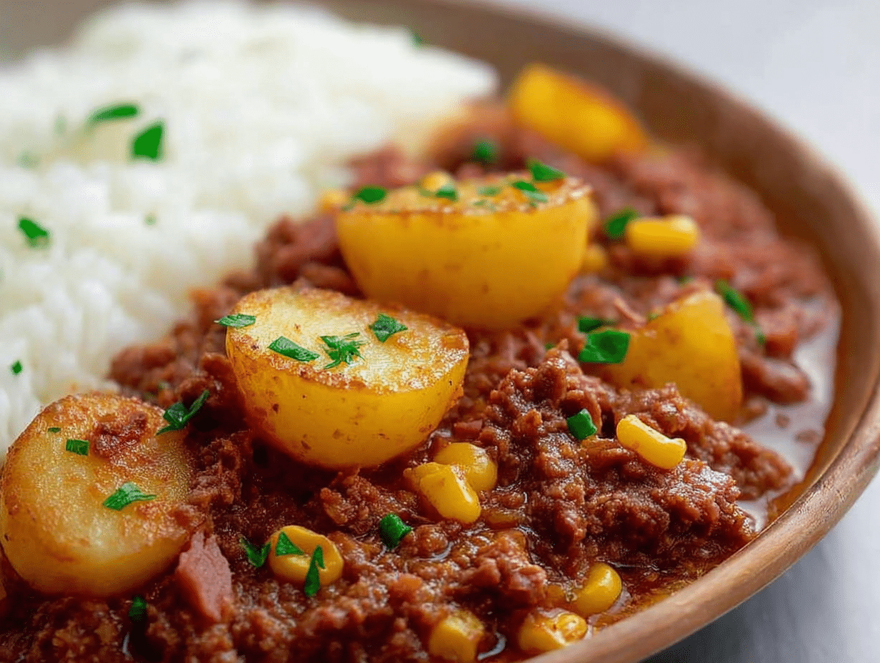 Puerto Rican Style Corned Beef