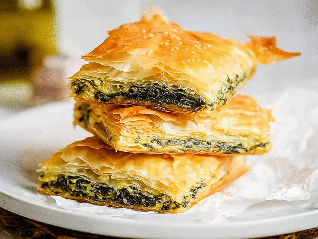 Puff Pastry Spinach Pie