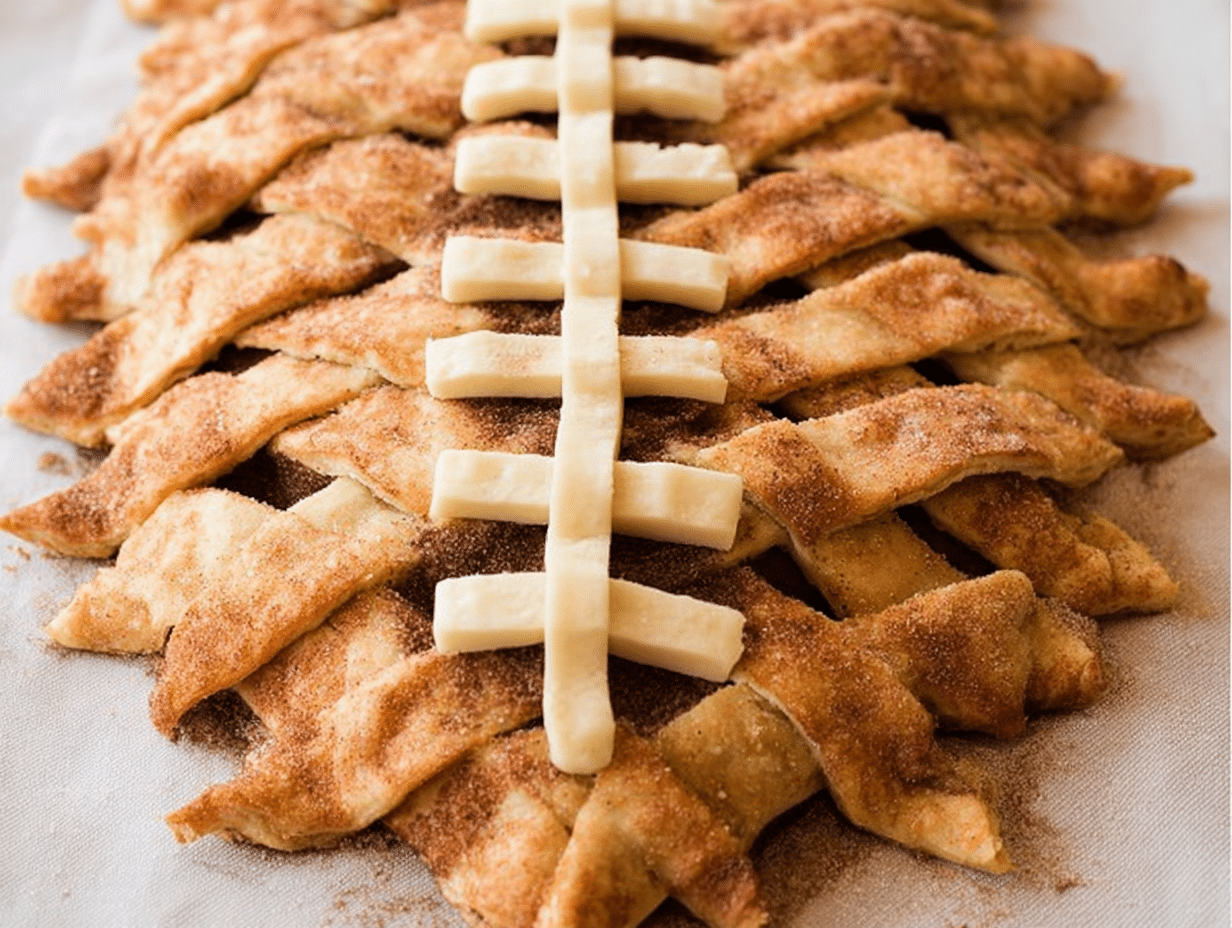 Pull-Apart Football Dessert