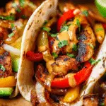 Quick Chicken Thigh Fajitas