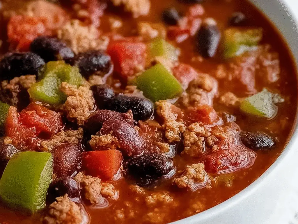 Quick Crockpot Black Bean Chili
