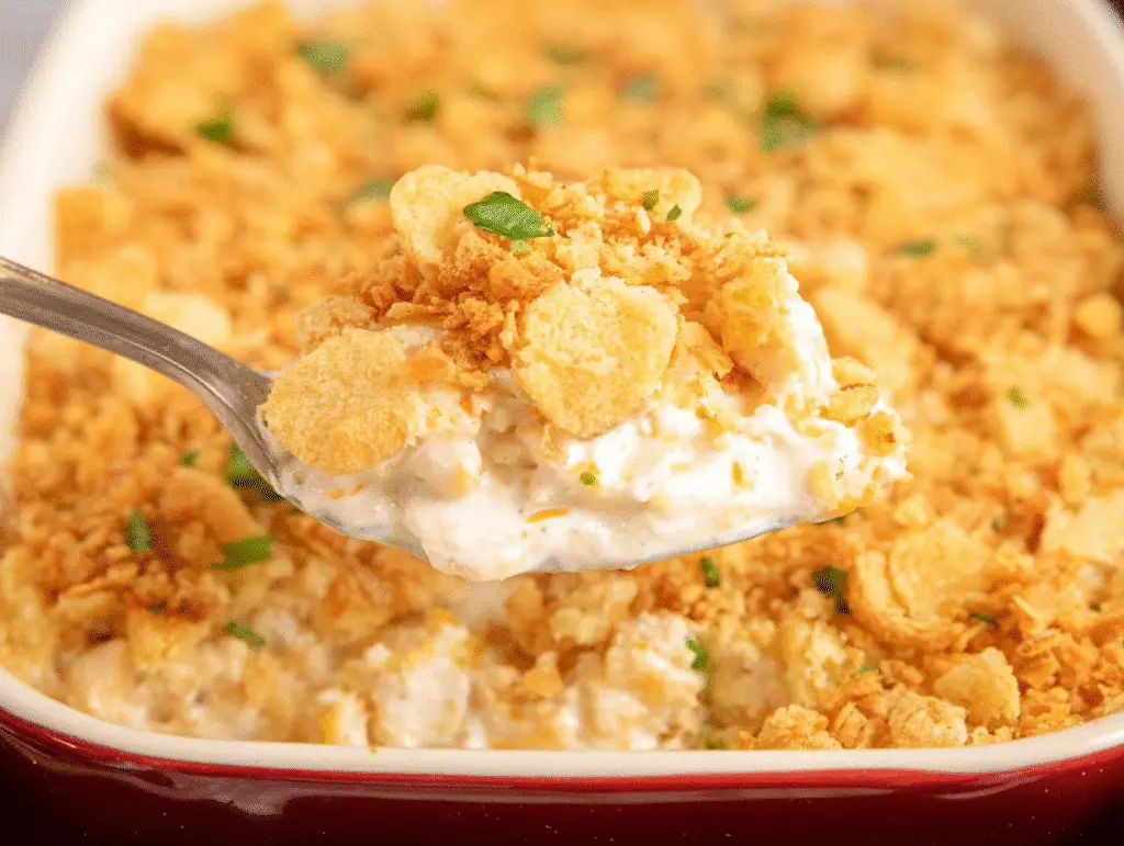 Ritz Cracker Chicken Casserole