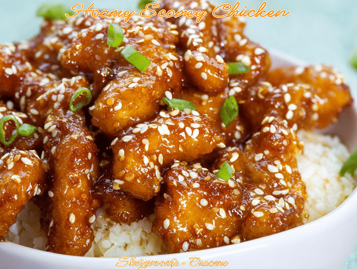 Savory Honey Sesame Chicken