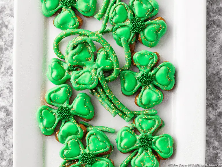 Shamrock Pretzels