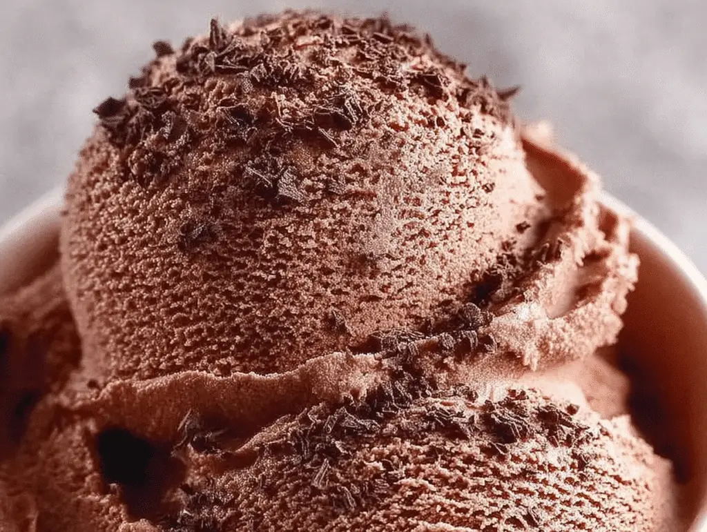 Simple Chocolate Cottage Cheese Ice Cream