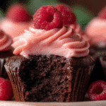 Simple Chocolate Raspberry Cupcakes Recipe