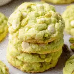 Soft and Chewy Pistachio Pudding Cookies