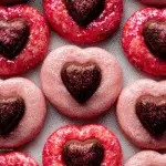 Sparkle Sweetheart Cookies