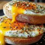Spiced Egg Muffin Toast