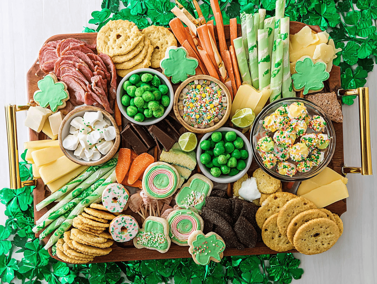 St. Patrick's Day Charcuterie Board