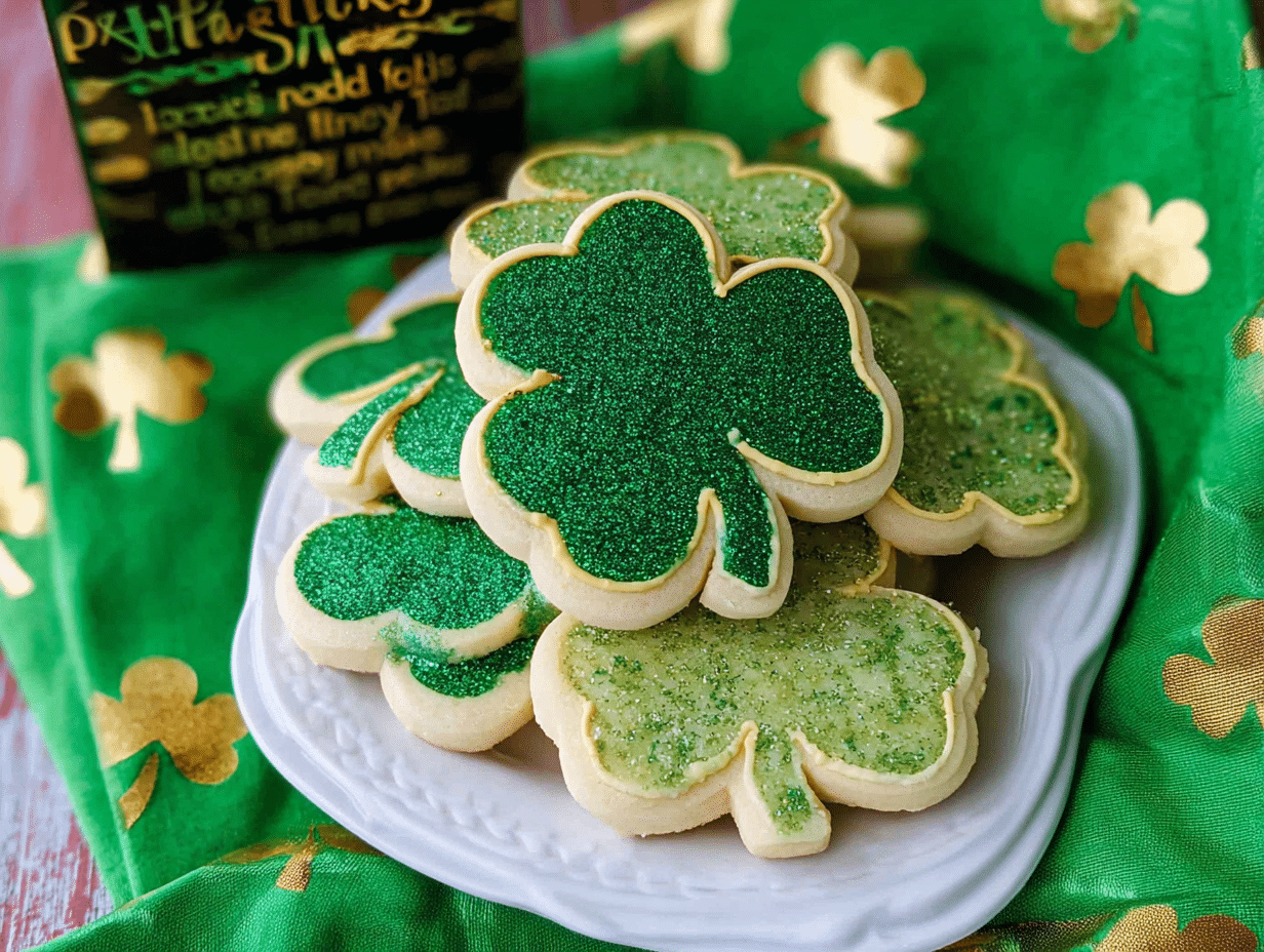 St. Patrick's Day Cookies with a Healthy Twist