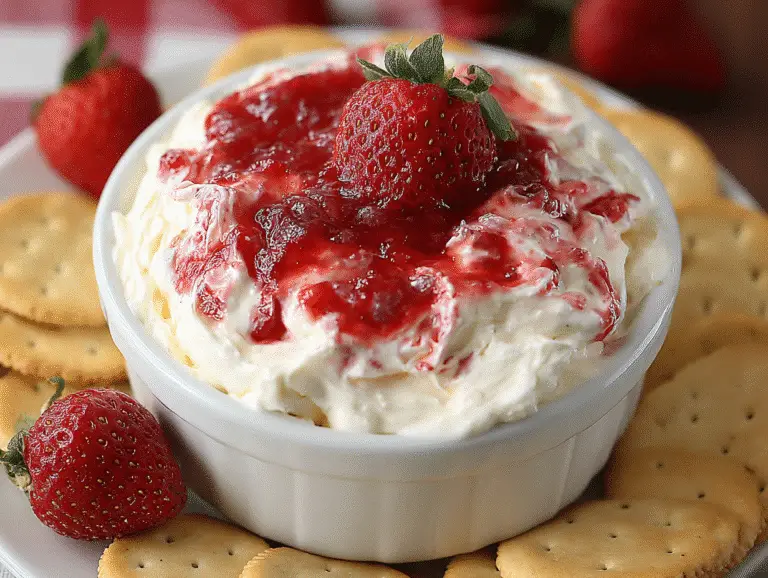 Strawberry Cheesecake Dip