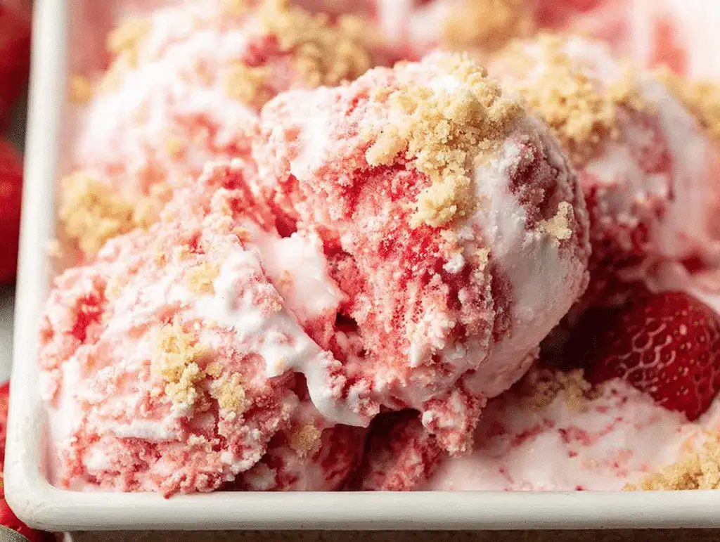 Strawberry Cheesecake Ice Cream