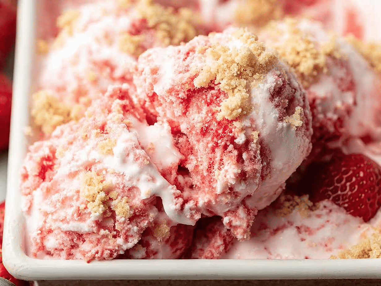 Strawberry Cheesecake Ice Cream