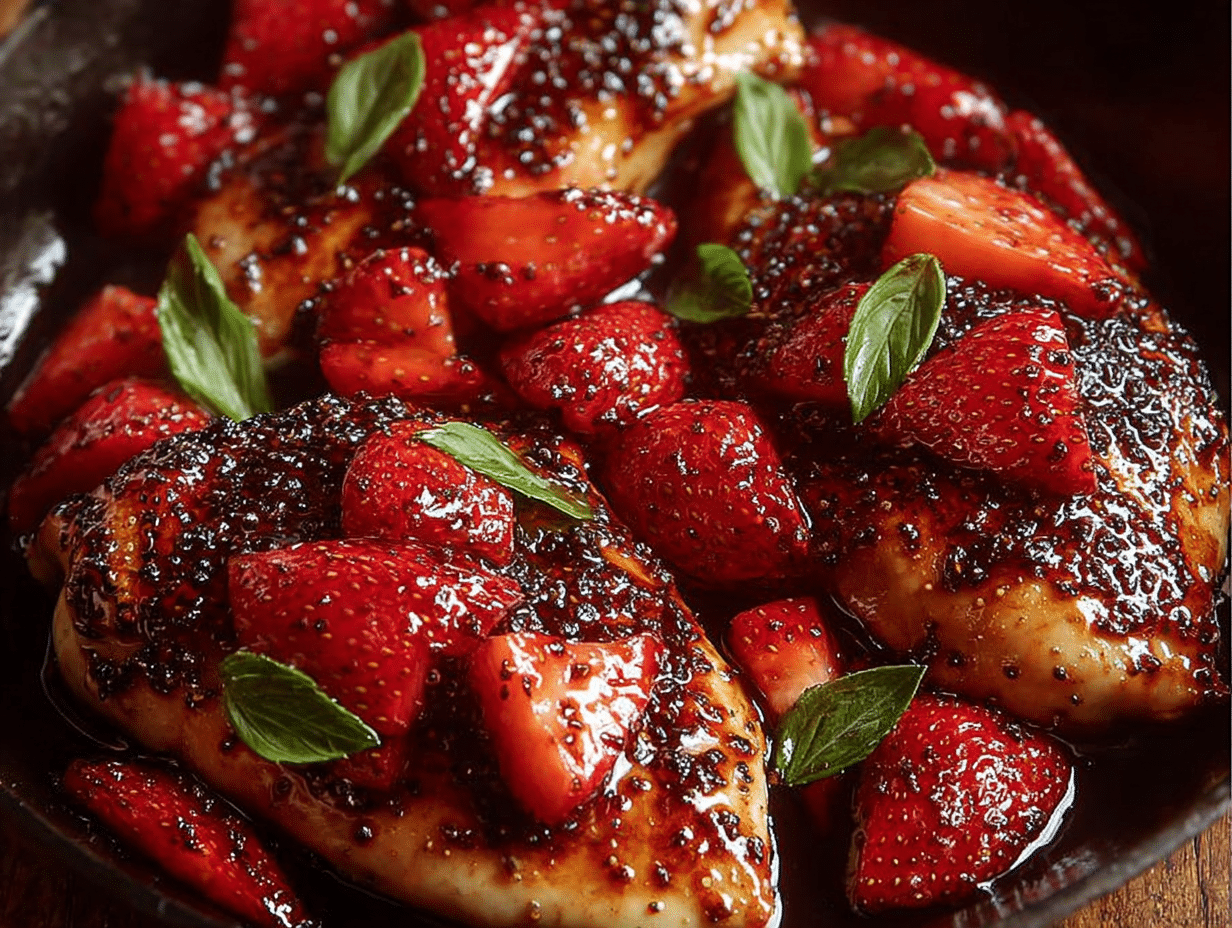 Strawberry Chicken Glaze