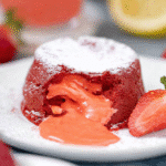 Strawberry Lava Cake