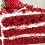 Strawberry Red Velvet Cake