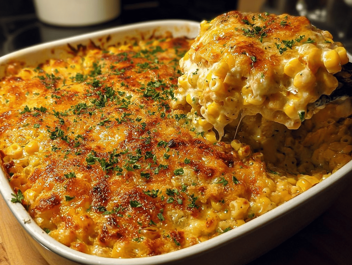Street Corn Chicken Casserole