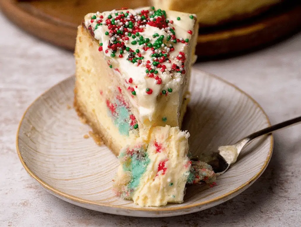 Sugar Cookie Cheesecake