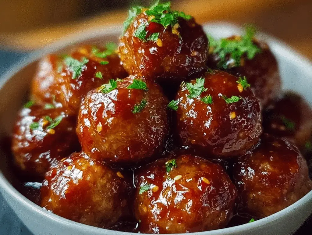 Sweet Chili Meatballs