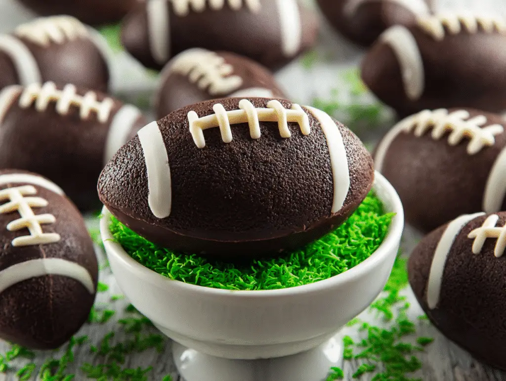 Tailgate Oreo Football Truffles