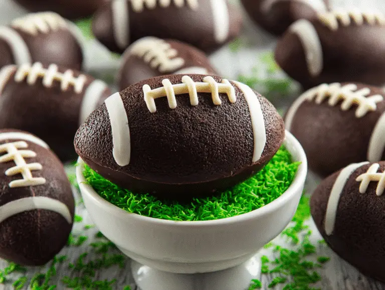 Tailgate Oreo Football Truffles